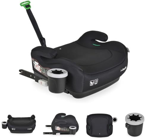 Canguro seggiolino per bambini seggiolino di rialzo i-Swift (125-150cm) gruppo 3, colori:nero bianco