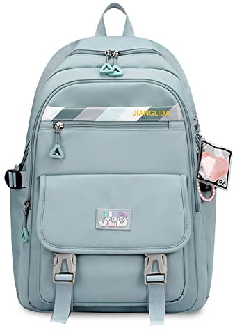 FANDARE Kinderrucksack Schulranzen Schultaschen Jungen Mädchen Schulrucksack Kinder Schultasche für Primarschüler Schüler der Mittelstufe Outdoor Reise Daypacks Rucksack Wasserdicht Nylon Blau