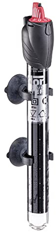 Hydor Riscaldatore Acquari Tartarughiere THEO 100 W, Sommergibile, Antishock Termico, Infrangibile, con Scala Graduata e Ventose