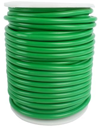 3.5mm Pflanzendraht 20M Gartendraht Bindedraht Grün Pflanzen Draht Zaundraht Wickeldraht Grün Basteldraht Blumendraht Grün Zum Bündeln Von Bäumen und Gartenpflanzen