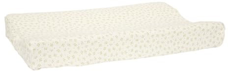 Little Dutch TE30814034 Wickelauflagenbezug Musselin - Blueberry Leaves (50x70 cm)