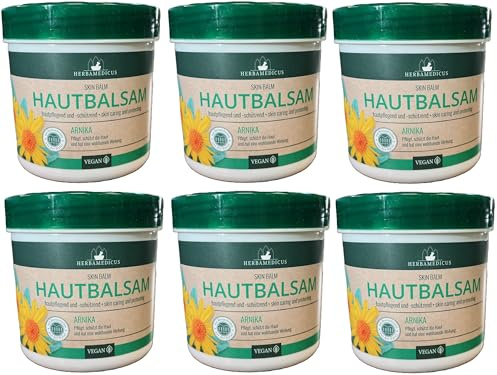 Herbamedicus Arnika Baume protecteur pour la peau 6 x 250 ml