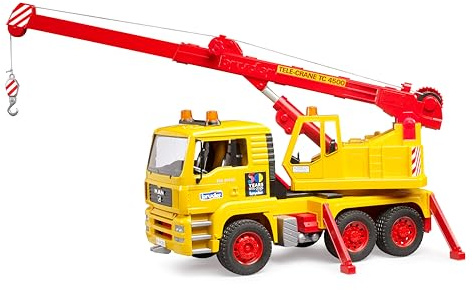 bruder 01054 - Edición especial 50 aniversario MAN TGA camión grúa - 1:16 vehículos, camiones, vehículo de construcción, obra