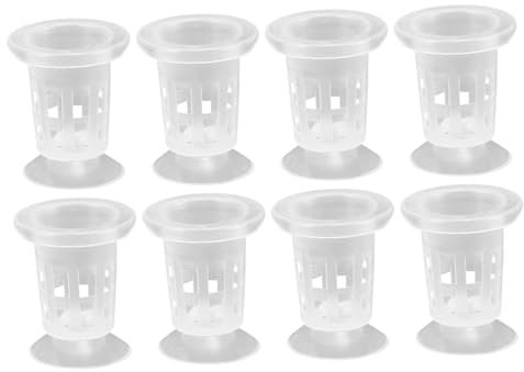 HANABASS 8pezzi Cestini Idroponici Per Piante Vasi Per Coltivazione Senza Terreno Facili Da Trasportare e Resilienti Per e Balconi