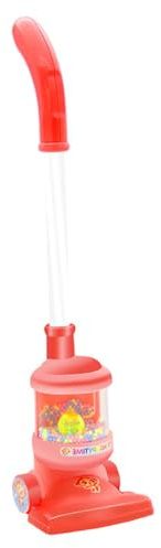 Masyrt Kids Vacuum Toy,Artificial Vacuum Cleaner Toy,Stimulation Realistic Household Pretend Vacuums Cleaning Toys for Children,Kids Cleaning Toys Set for Boys and Girls 3 4 5 Years Old (Orange)