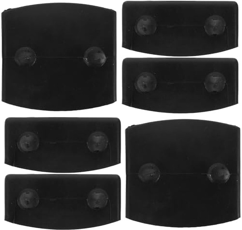 SEWOART Juego de 36 Hebillas de Plástico para Listones de Cama, Soporte Ligero y Resistente para Marco de Cama, Piezas de Repuesto Fiables para Somier