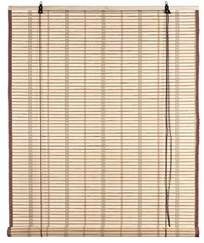 STI Tapparella avvolgibile Camelia bambù 100x260cm Tenda a Rullo Bamboo Arredamento Casa Protezione Luce