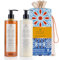 Prija Everyday Treatment Gift Set including Vitalising Hand Wash with Ginseng and Hands and Body Moisturiser with Vitamin E, Luxurious Vegan Friendly Pampering Gift Set 2 x 380ml