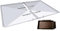 Quickflame Replacement Grease Tray Set for BBQ Grill Models from Nexgrill, Dyna Glo, Expert Grill and Others (27 to 30 inches Wide) (GT30QFN)