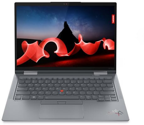 Lenovo ThinkPad X1 Yoga Gen 8 14 Notebook Computer 2-in-1 konvertierbarer Laptop, Intel i5-1345U, 32GB RAM, 512GB SSD, WUXGA Touchscreen, 5G LTE, Windows 11 Pro, Tastatur QWERTZ Deutsch