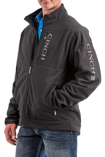 Cinch Men's Concealed Carry Bonded Jacket Black X-Large