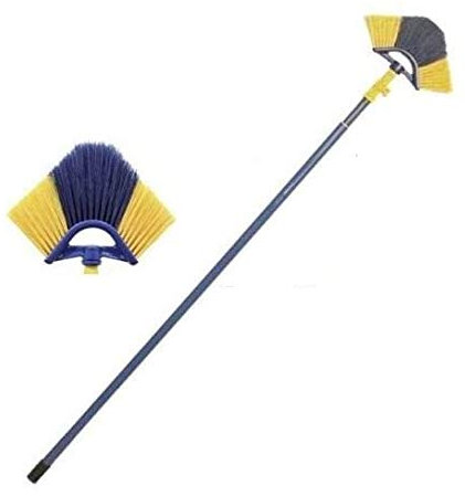 GEVENIT Scopa TOGLI RAGNATELE RAGNATORE A Punta con Manico Estensibile Lung. Max 390 cm