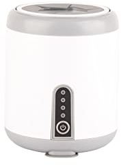 Baby Bottle Shaker, Infant Bottle Mixer Electric Automatic for Home (Pearl White)