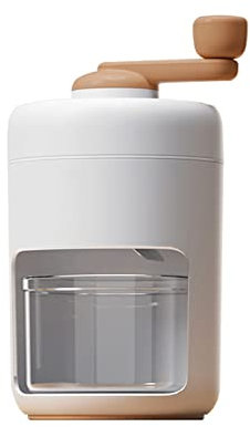 Felenny Compact Portable Hand Crank Ice Shaver Manual Ice Crusher for Snow Cones Slushies
