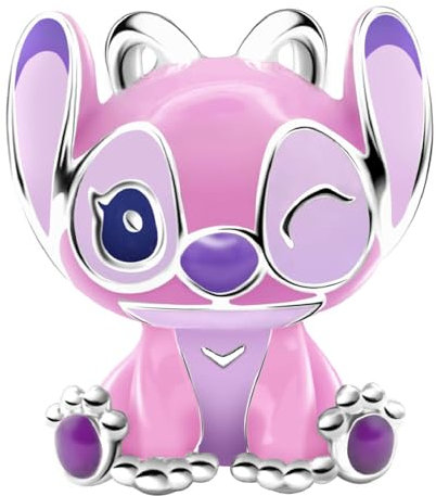 PHCLASY Rose Mignon Charme Femmes Famille les Pearl Charm Compatible pour Européen Bracelets Cadeaux pour la fête des mères