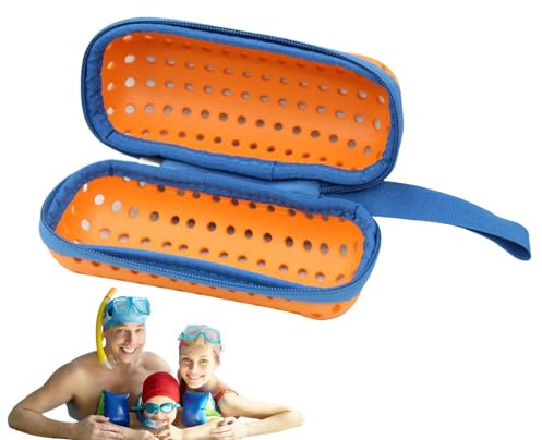 Schwimmbrillen Etui, Schwimmbrillen Box, Etui Schwimmbrille, Swim Brillenetui Hardcase, Aufbewahrungskoffer Für Schwimmbrillen, Box Für Schwimmbrillen | Schützende Tragetasche - Mit Drainagelöchern