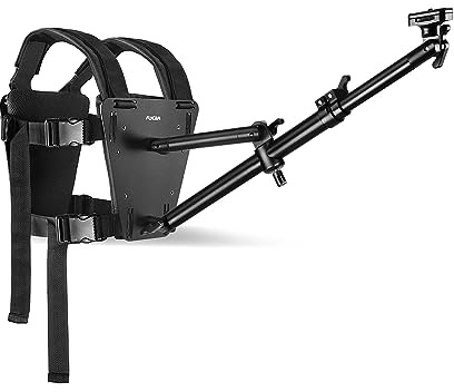 FLYCAM DSLR Camvest – Hands-Free Front & Rear Camera Harness Supports up to 1.5kg / 3.3lb. Ideal for POV and Third-Person Shooting Angles.