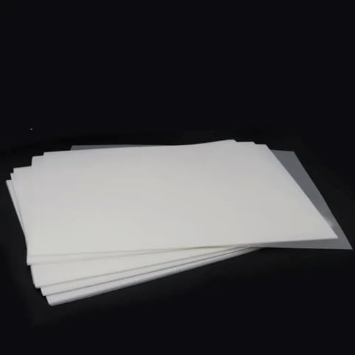 Película de Transferencia para Impresora de Estampado en Caliente, Tinta Blanca, película Pet de 33x48cm para impresión DTF, Compatible con impresoras de inyección de Tinta