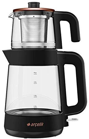 Arçelik CM 6964 K Resital Machine à thé en pin Noir