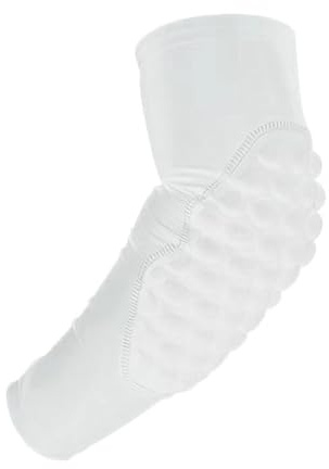 Montesy Mangas elásticas de seguridad para gimnasio, deportes, baloncesto, codo, codo, protector de brazo