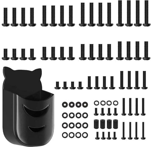 Kit de vis VESA universelles M4, M5, M6, M8 pour téléviseur jusqu'à 80 Samsung, TCL, Hisense, LG, Vizio, Onn, Sony, Toshiba, Insignia, Westinghouse, accessoires de montage