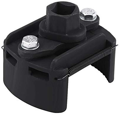 Yosoo Health Gear Llave de filtro de aceite ajustable, herramienta universal para quitar la llave de filtro de aceite para quitar filtros de aceite giratorios de 60 mm a 80 mm de diámetro