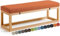 UWOBTN Bankauflage Outdoor, 100x50/120x40/150x50/120x50 Sitzkissen Bank Mit Abnehmbarem Bezug, Sitzpolster Waschbare, rutschfest Gartenbank Auflage, Sitzauflage Bank Esszimmer(K,100x40x3cm)