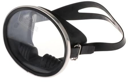 Yilingjc Maschera da snorkeling con lente in vetro temperato, maschera per nuoto e snorkeling, maschera per apnea, per donne e uomini