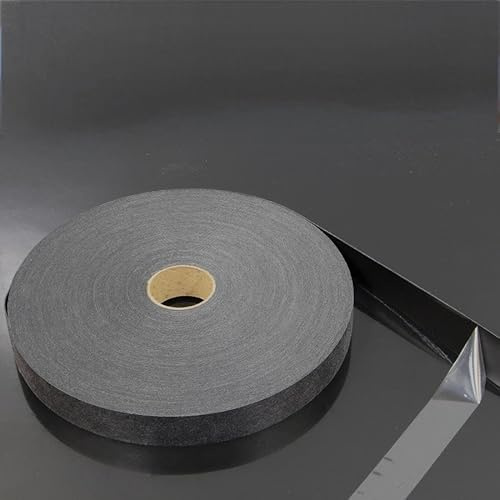 Lvpradior Grip per racchette da 45 metri, nastro adesivo di ricambio per tennis, badminton, squash, hockey, padel, pickleball, presa antiscivolo e assorbente, nero
