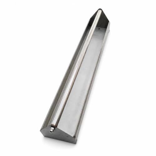 Stainless Steel Anti-Spill, Livestock Farming Use, Anti-Drop, No Rust, Easy to Clean, Prevents Defecating in Feed, For, style to 4, 80 cm L x 15 cm W x 10 cm D