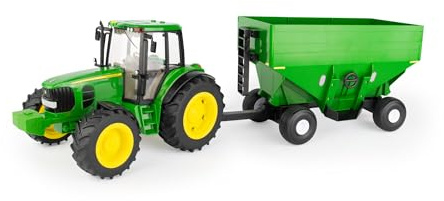 TOMY John Deere Big Farm Gravity Wagon - 1:16 Scale - Farm Toys for Kids - John Deere Toys - 3 Years and Up