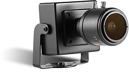Revotech Zoom Mini Caméra IP de Sécurité, HD 3MP Caméra Intérieure 2.8-12mm Objectif Zoom Manuel P2P Vue à Distance CCTV Caméra Vidéo 20fps H.265 H.264 (I712 Noir)