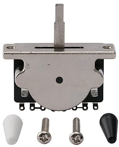 Musiclily Pro 3-Weg Pickup Wahlschalter Lever Switch für Import Fender Tele Style E-Gitarre