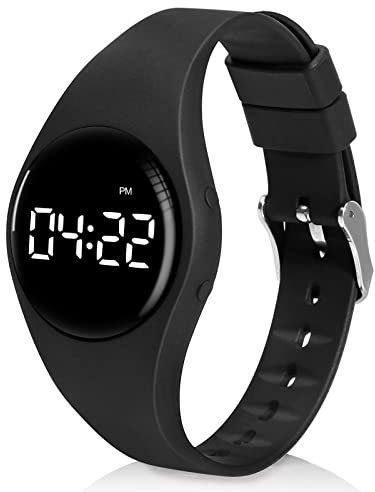 LEBEXY Schrittzähler Uhr Einfach Pedometer Ohne Bluetooth/Ohne App/Ohne Handy Fitness Armband Tracker Zum Joggen Gehen Laufen für Damen Herren Fitnessuhr für Schwimmen Sauna