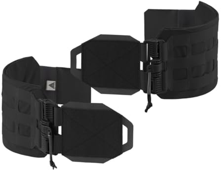 DIRECT ACTION Skeletoniserad kummerbund bred (svart, Large)