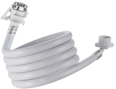 NOLITOY Tubo Ingresso Acqua Lavatrice Rinforzato in PVC Resistente Raccordo Antiruggine per Lavatrici Automatiche Antigoccia e Antiesplosione
