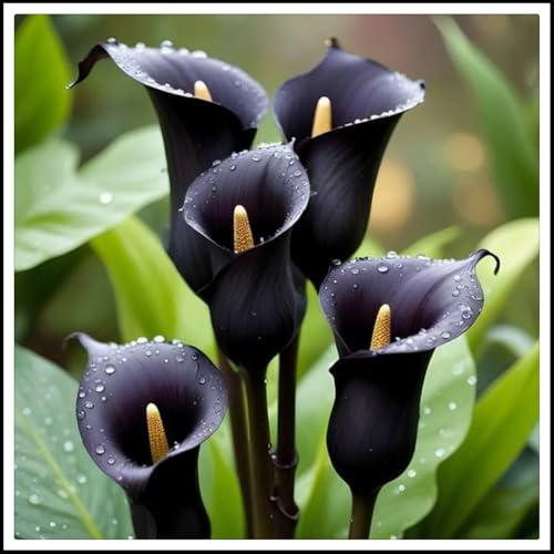 Bulbi di calla/misti/bulbi di calla selezionati/adatti per la decorazione di giardini e balconi/tolleranti al freddo e alla siccità【NVNJHJN】-2 bulbi-B