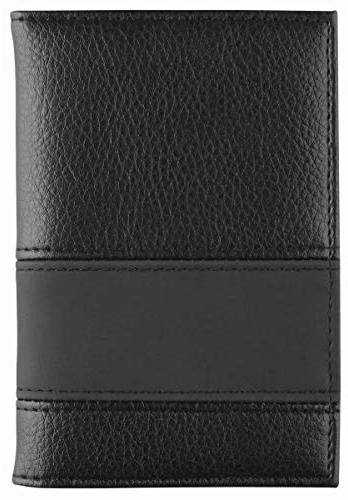 KFZ Fahrzeugschein Mappe Etui Hülle Kunstleder Made in Germany (Schwarz)