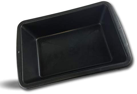 Auge 25 litres Odogom | Lot de 10 | Pour malaxer ciment plâtre mortier béton | Amateurs ou professionnels | Rigide et résistant | Anti-gel | Couleur anthracite | Kibros AUGE25Lx10