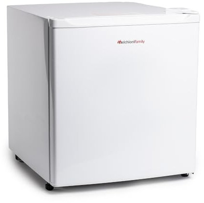 Melchioni Family | Mini Réfrigérateur avec Compresseur Modèle Iceberg 47, Capacité Totale 46 litres, avec Compartiment Extra Froid et Température Réglable, Classe F (ex Classe A+), Couleur Blanc