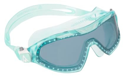 AQUASPHERE Unisex-Adult Vista XP Goggles, Transparent & Türkis, Einheitsgröße