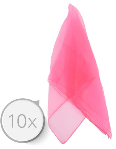 Sport-Tec Jongliertuch, 140x140 cm, 10 Tücher