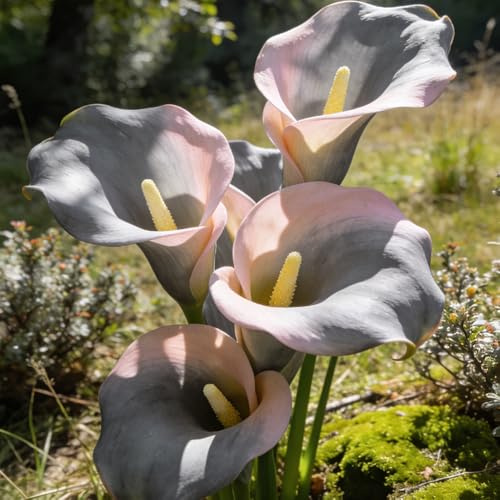 bulbi di calla, da balcone serra da balcone interno giardino roccioso bulbosi tappezzanti rialzato con letto giardino interno decorazioni per 4pcs