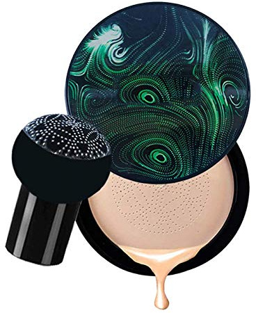 Reuvv CC Cream, Women Mushroom Head Air Cushion CC Cream Concealer Foundation, Anti-Aging Moisturizer Concealer Flawless Face Make Up And Skin Care Tools