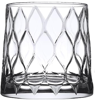 Pasabahce Leafy Whiskyglas, 4er 300 cc