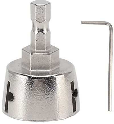 Mumusuki Accessoire de Chanfreinage Externe, Retirez la Perceuse de Chanfreinage de L'outil D'ébavurage pour L'acier, Le Cuivre, Le Laiton et Le Bois