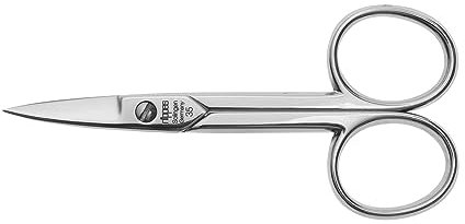 nippes Solingen professionelle Nagelschere aus gehärtetem Stahl | 9 cm | Schere mit Schließhalm | Ergänzung für jedes Pediküre-, Maniküre-Set | Qualität aus Solingen