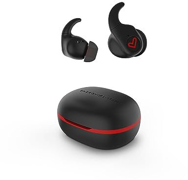 Energy Sistem Auriculares Deportivos Freestyle (Bluetooth® 5.3, True Wireless Stereo, Secure fit+, IPX5, ESmart Connect App) - Negro