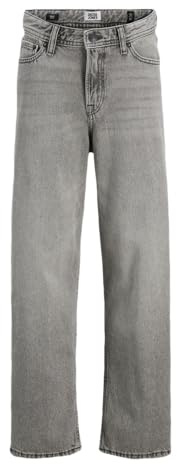 Jack & Jones Boy Baggy Fit Jeans JJIALEX Jjoriginal AKM 554 Noos Jnr Baggy Fit Jeans Junior, Grigio Denim., 170