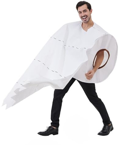 EraSpooky Disfraz de papel higiénico unisex para adulto, novedad, disfraz divertido de ciervo
